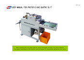 GMP PROTOPIC-540 QUATRO SLIT User Manual