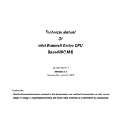 Intel Braswell Series Technical Manual