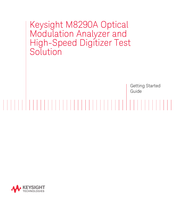 Keysight M8290A Getting Started Manual