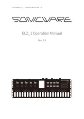 Sonicware ELZ_1 Operation Manual