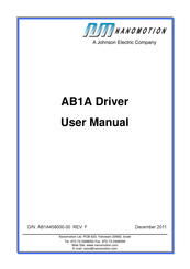 Johnson Electric Nanomotion AB1A User Manual