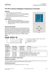 Vector TCY-MT4-U Manual