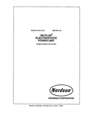 Nordson 100 PLUS FB Manual