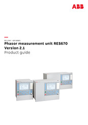 ABB Relion 670 series Product Manual
