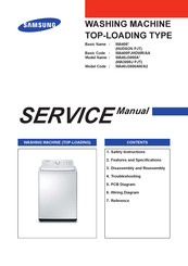 Samsung WA40J3000AW Service Manual