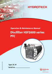 Hydrotech HSF2600-3F PFC Operation & Maintenance Manual