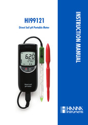 Hanna Instruments HI 99121 Instruction Manual