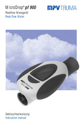 MPVTruma MicroDrop pf 900 Instruction Manual