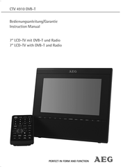 AEG CTV 4910 DVB-T Instruction Manual