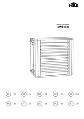 Frico SWX C Series Original Instructions Manual