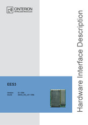 Cinterion EES3 Hardware Interface Description