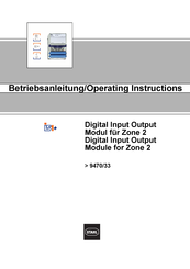 Stahl 9470/33 Operating Instructions Manual