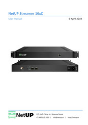 NetUP Streamer 16xC User Manual