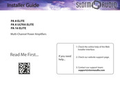 Storm Audio PA 16 ELITE Installer's Manual