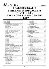 Realtek RTL8169 Manual