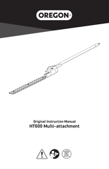 Oregon HT600 Original Instruction Manual