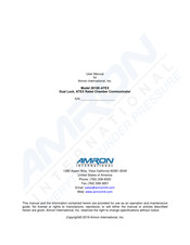 Amron 2810E-ATEX User Manual