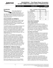 Intersil ISL6553EVAL1 Application Note