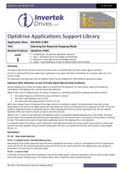 Invertek Drives Optidrive HVAC Application Note