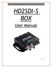 Yuan HD2SDI-S BOX User Manual