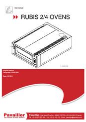 Pavailler Rubis 4 User Manual