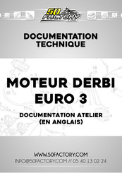 NACIONAL MOTOR Derbi Euro 3 Workshop Manual