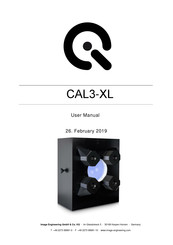 Image Engineering CAL3-XL User Manual