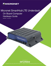 MicroNet SmartHub LTE Underdash Hardware Manual