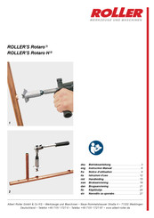 Roller Rotaro H Instruction Manual