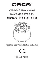 RCA OM403-LS User Manual