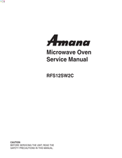 Amana RFS12SW2C Service Manual