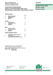 RTK PV 6451 Series Installation And Operating Instructions Manual
