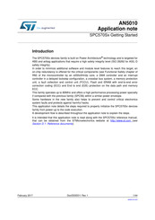ST SPC570S50 Series Application Note