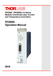 THORLABS ITC8000 Operation Manual