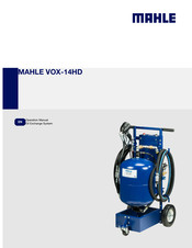 MAHLE VOX-14HD Operation Manual