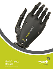 touch bionics i-limb select Manual