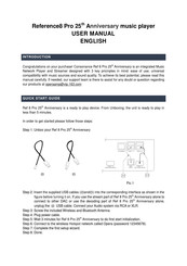 Consonance Reference8 Pro User Manual