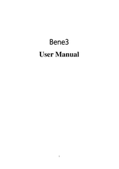 NOVA3D Bene3 User Manual