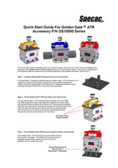 Specac Golden Gate GS10500 Series Quick Start Manual