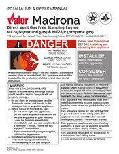 Valor MADRONA MF28JN Installation & Owner's Manual