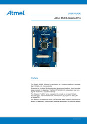 Atmel Xplained Pro SAM4L Manuals | ManualsLib