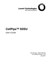 Lucent Technologies CellPipe SDSU User Manual