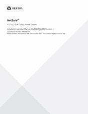 Vertiv NetSure PSS12/2000-19B Installation And User Manual