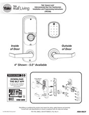 Assa Abloy Yale Real Living Assure Lock YRC256 Installation And Programming Instructions