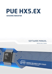 RADWAG PUE HX5.EX Software Manual