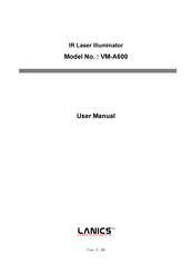 Lanics VM-A600 User Manual