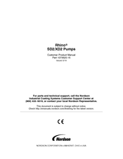 Nordson Rhino SD2 Customer Product Manual