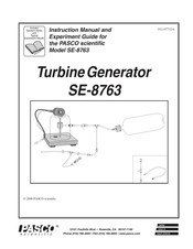 Pasco Scientific SE-8763 Instruction Manual And Experiment Manual