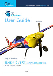 3DLabPrint Zivko EDGE 540v3 User Manual