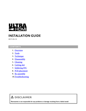 Retroactive UltraHDMI Installation Manual